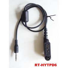 RT-HYTPD6 Radio Connection Cable for Hytera HYT PD605 PD665 PD685 Handheld Radios